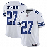 Men & Women & Youth Dallas Cowboys #27 Miles Sanders White 2025 Vapor Untouchable Limited Stitched Jersey,baseball caps,new era cap wholesale,wholesale hats